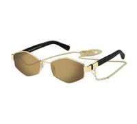 MARC JACOBS Damenbrille, Gold/Schwarz, 55/17/140