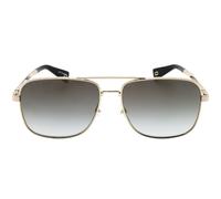 Marc Jacobs Graue SF-Linsen-Gold-Sonnenbrille Einheitsgröße
