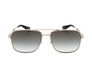 Marc Jacobs Graue SF-Linsen-Gold-Sonnenbrille Einheitsgröße