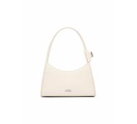 MARC JACOBS Ledertasche - Schultertasche THE CLAW CLIP weiss
