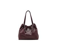 MARC JACOBS Ledertasche - Shopper THE TOTE dunkelrot
