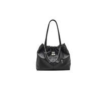 MARC JACOBS Ledertasche - Shopper THE TOTE schwarz