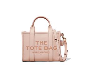 MARC JACOBS Ledertasche - Tote Bag THE SMALL TOTE LEATHER rosa