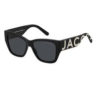 Marc Jacobs Sonnenbrille Marc 695/S 80S/2K – Acetat Schwarz/Weiß – Damen Standard 55