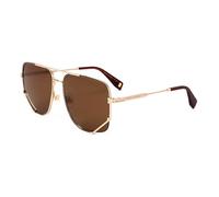 Marc Jacobs Mj 1048/s 01Q/70 GOLD BROWN Sunglasses Women's Metal, Standard, 57