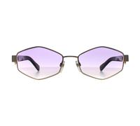 Marc Jacobs Oval Damen Gold Violett Gradient MARC 496/S Einheitsgröße