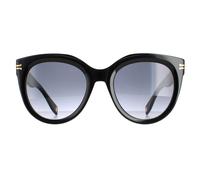 Marc Jacobs Rund Damen Schwarz Dunkelgrau Gradient MJ 1011/S Einheitsgröße