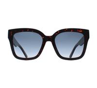 Marc Jacobs Square Damen Glänzend Dunkel Havanna Blau Gradient MARC 658/S Einheitsgröße