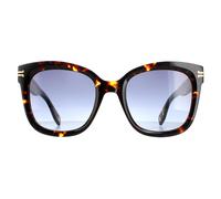 Marc Jacobs Square Damen Havanna Grau Azurblau MJ 1012/S Einheitsgröße