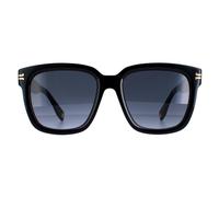 Marc Jacobs Square Damen Schwarz und Gold Grau Gradient 1035/S Einheitsgröße