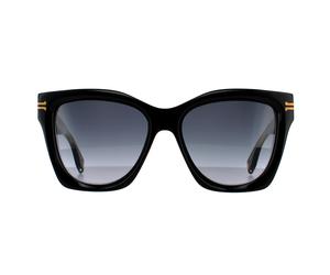 Marc Jacobs Square Womens Black Dark Grey Gradient Sonnenbrille Einheitsgröße