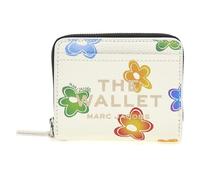 Marc Jacobs Women's The MINI COMPACT Wallet, White Multi