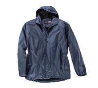 Marc&Mark leichte Regenjacke große Größen blau, Größe:7XL