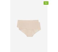 Marc O´Polo 2er-Set: Pantys in Beige - 37% | Größe L | Damenwaesche