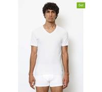 Marc O´Polo Men Essentials 2-Pack V-Neck Shirt, White