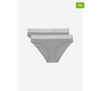 Marc O´Polo 2er-Set: Slips in Grau - Größe S | Damen Unterteile