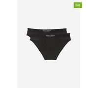 Marc O´Polo 2er-Set: Slips in Schwarz - Größe XL | Damen Unterteile