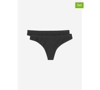 Marc O'Polo Marc O Polo Elastic String 2P Schwarz Small Damen