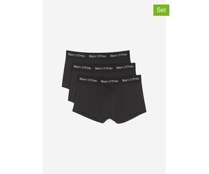 Marc O´Polo 3er-Set: Boxershorts in Schwarz - Größe M | Herren Waesche