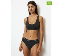 Marc O´Polo Women's Essentials 3-Pack Briefs, Black, Extra Large