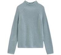 Marc O'Polo Strickpullover aus Organic Cotton 100% Baumwolle Damen XS glacial blau