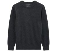 Marc O'Polo Pullover Regular Fit aus Baumwoll-Mix mit Schurwoll-Anteil Dunkelgrau Größe S