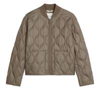 Outdoorjacke MARC O'POLO "aus recyceltem Polyester", Damen, Gr. 38, stone taupe, Obermaterial: 100% Polyester, unifarben, regular fit, normaler Saum, Jacken Outdoorjacke (56860264-38) stone taupe