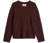 Marc O'Polo Loose Fit Pullover aus reiner Wolle in Dunkelrot, Größe XL