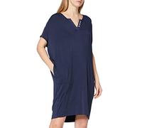Marc O’Polo Body & Beach Damen W-Sleepshirt Crew-Neck Nachthemd, Blau (Navy 815), 38 (Herstellergröße: M)
