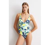 Marc O´Polo Bodywear Badeanzug in Dunkelblau - Größe L | Damen Bademode
