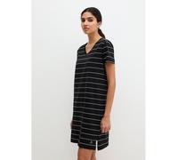 Marc O'Polo Damen Nachthemd Mix N Match blackstripe2 - Größe S