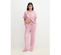 Marc O'Polo Damen Pyjamahose Mix N Match cherryblossomstripe - Größe M