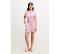 Marc O´Polo Bodywear Pyjama-Shorts in Rosa - Größe L | Damen Loungewear