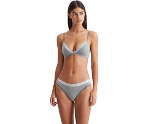 Marc O´Polo Bügelloser BH "Bralette" in Grau - Größe L | Damen Bhs
