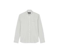 Marc O´Polo Button down Collar, Long Sleeves, one Chest Pocket, Round Hem Multi/Luscious Moss - XL