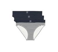 Marc O'Polo Slip Damen 3er-Pack Baumwolle mit Logobund XL