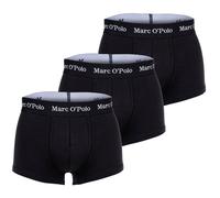 Boxershorts MARC O'POLO "Boxershort 3-PACK TRUNK 3er Pack", Herren, Gr. XL, schwarz, Obermaterial: 95% Baumwolle CO(Bio). 5% Elasthan EL., Unterhosen (86765163-XL) schwarz