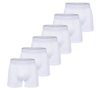 Marc O Polo Herren Boxer Shorts, 6er Pack - Boxer,Organic Cotton Stretch Weiß 2XL