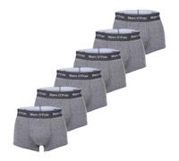 Marc O Polo Herren Boxer Shorts, 6er Pack - Trunks, Organic Cotton, Stretch XL Grau