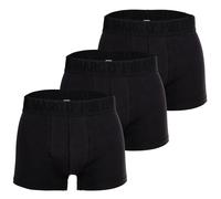 Marc O Polo Herren Boxershorts, 3er Pack - Trunks, Logobund, Organic Cotton Stretch XXL Schwarz