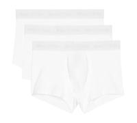Marc O'Polo Trunk 'Essentials' – 95% Baumwolle/5% Elasthan, körpernah, mit markantem Logobund – Weiß XXL