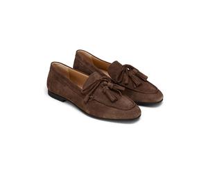 Marc O´Polo Leder-Mokassins in Braun - Größe 36 | Damen Schuhe Halbschuhe