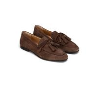Marc O´Polo Leder-Mokassins in Braun - Größe 38 | Damen Schuhe Halbschuhe