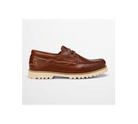 Bootsschuh MARC O'POLO "aus weichem Rindleder", Herren, Gr. 42, schwarz braun, Obermaterial: 100% Leder (Rind), unifarben, Schuhe Bootsschuh (96845327-42) schwarz braun