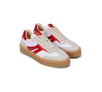 Marc O´Polo Leder-Sneakers in Weiß - Größe 37 | Damen Sneakers
