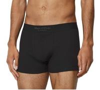 Marc O´Polo Men's Iconic Rib 2-Pack Boxer Shorts, Black, Extra Large