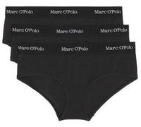Marc O'Polo Slip mit elastischem Logo-Bund im 3er-Pack Modell 'ESSENTIALS' in Black, Größe XS