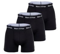 Marc O´Polo Men's Essentials 3-Pack Boxer Shorts, Black, Extra Large