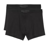 Marc O´Polo Men's Iconic Rib 2-Pack Boxer Shorts, Black, Extra Large