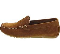 Mokassin MARC O'POLO "aus Velours-Rindleder", Damen, Gr. 38, cognac, Obermaterial: 100% Leder (Rind), unifarben, Schuhe Mokassin (63987144-38) cognac